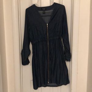 Dark Wash Denim Dress